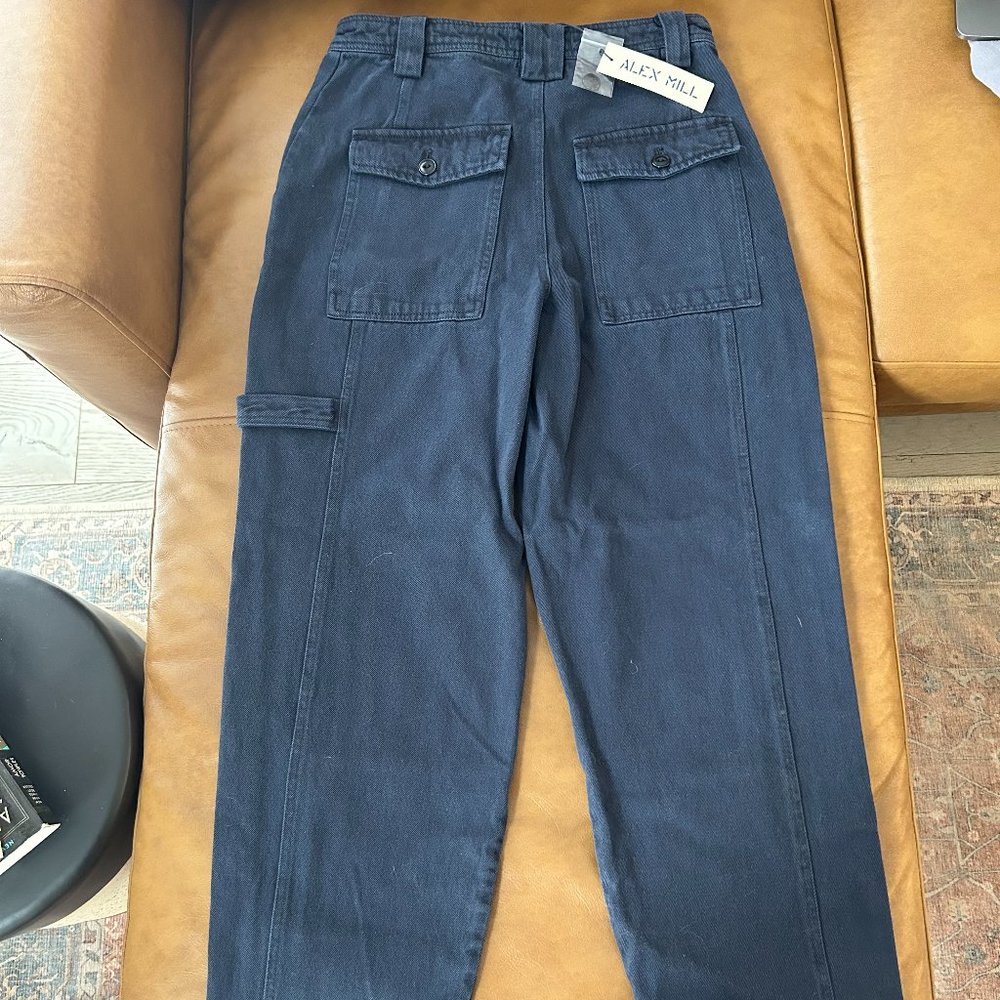 ALEX MILL Phoebe Pant in Recycled Denim - Tag On